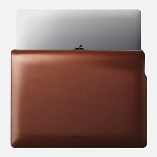 Чехол-рукав Nomad Sleeve для MacBook 16".  Цвет: коричневый