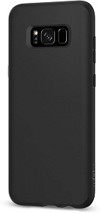 Клип-кейс Spigen для Galaxy S8 Liquid Crystal, матовый черный (565CS21613)