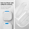 Чехол Spigen Silicone Fit (ASD02105) для Samsung Galaxy Buds Live (White)