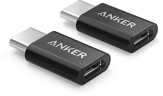 Переходник с USB-С на микро USB мама, 2 шт в комплект Anker B8174011