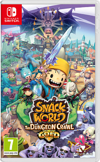 Игра Nintendo Switch на картридже Snack World: The Dungeon Crawl - Gold