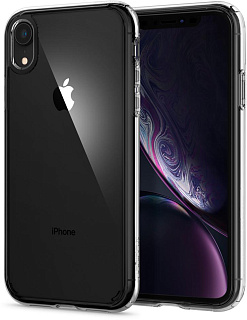 Чехол Spigen Ultra Hybrid, matte black - iPhone XR