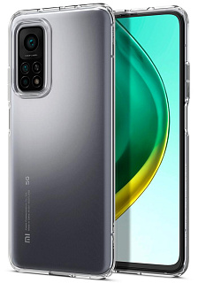 Чехол Spigen Liquid Crystal (ACS02162) для Xiaomi Mi 10T/10T Pro (Clear)