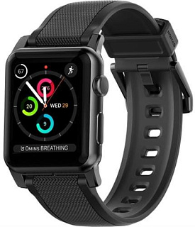 Ремешок Nomad Rugged Strap (NM1A41B000) для Apple Watch Series 2/3/4 42/44 mm (Black)