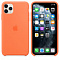 Силиконовый чехол для iPhone 11 Pro Max цвета оранжевый витамин