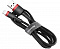 Кабель Baseus Kevlar Cable USB For lightning 2A 0.5M Red+Black