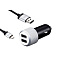 Автомобильное зарядное устройство Just Mobile Highway Max Lightning