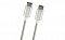 Type C-Type C USB2.0 кабель Silver, нейлон 1,0м, AA ,M-M