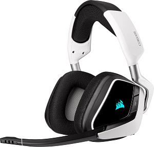 Беспроводная игровая гарнитура Corsair Gaming VOID RGB Elite CA-9011202-EU (White)