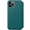 Apple iPhone 11 Pro Leather Folio - Peacock,Кожанный чехол Folio для Iphone 11 Pro цвета зеленый павлин