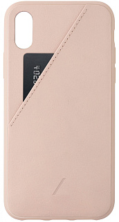 Чехол Native Union Clic Card (CCARD-ROSE-NP18L) для iPhone Xs Max (Rose)