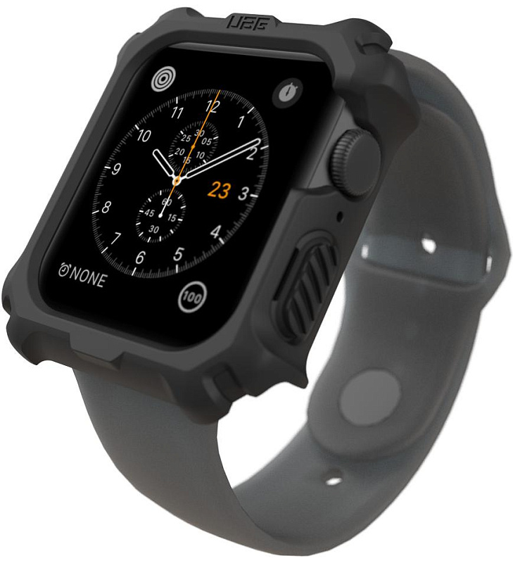 фото Чехол Urban Armor Gear Rugged Case (19148G114040) для Apple Watch series 4/5 44mm (Black)