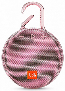 Портативная акустическая система JBL CLIP 3, розовый