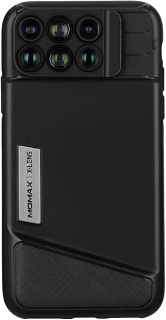 Чехол с объективами Momax CAMC1D iPhone X 6-in-1 Lens Case (Wide Angle/Macro/Fisheye/Telephoto)