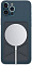 Магнитное крепление-подставка SwitchEasy MagStand Leather Stand для зарядного устройства Apple MagSafe. Совместимо с Apple iPhone 12&11. Внешняя отделка: искусственная кожа (полиуретан). Цвет: синий