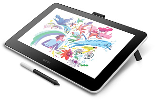 Графический интерактивный перьевой монитор/планшет Wacom One 13