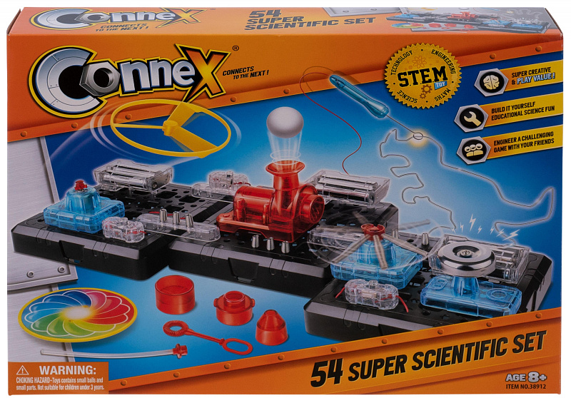 фото Электронный конструктор Amazing Toys Connex 54 Super Scientific Set (1CSC20003406)