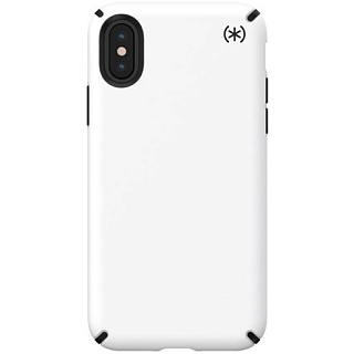 Чехол Speck Presidio Pro для iPhone XS/X. Материал пластик. Цвет белый/черный