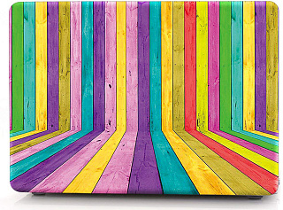 Чехол накладка пластиковая i-Blason для Macbook Retina 13 3D Color wood