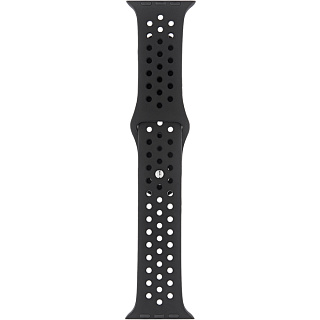 Ремешок ACTION для Apple Watch 42mm&44mm, силикон, обс./чёр.