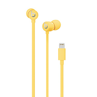 Наушники-вкладыши Beats urBeats3 с разъёмом Lightning, цвет Yellow «желтый»
Beats urBeats3 Earphones with Lightning Connector - Yellow