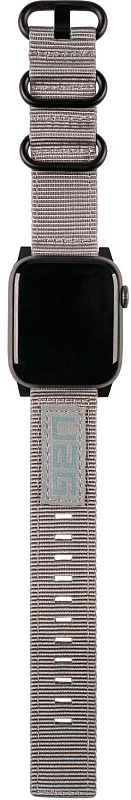 фото Ремешок Urban Armor Gear Nato (19149C114030) для Apple Watch Series 2/3/4 38/40 mm (Gray)