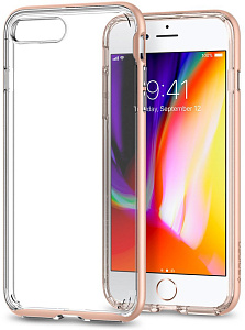 Чехол Spigen для iPhone 8 Plus/7 Plus Neo Hybrid Crystal 2, шампань  (Ver.2) (055CS22371)
