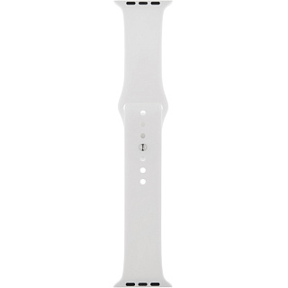 Ремешок SPORT для Apple Watch 38mm&40mm, силикон, белый
