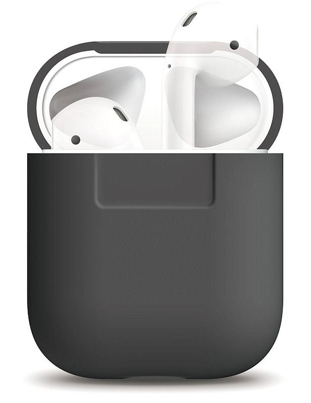 фото Чехол Elago silicone case for Airpods case / Dark grey