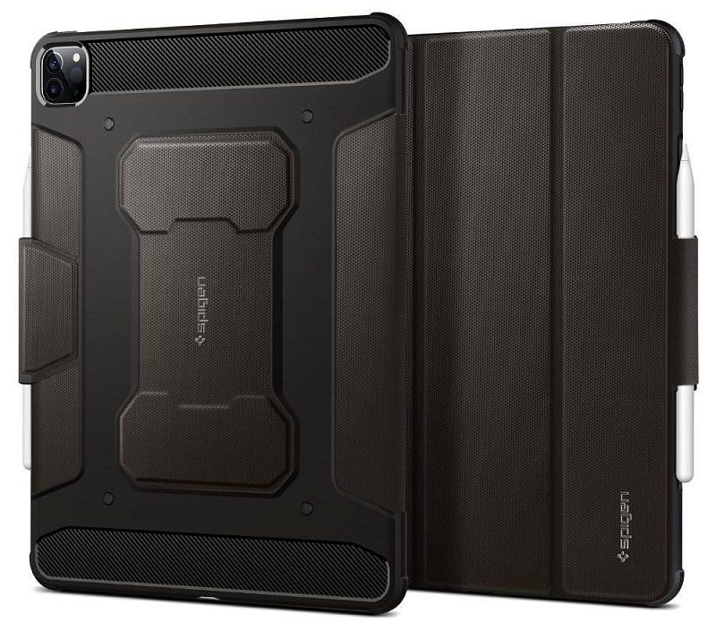 фото Чехол Spigen Rugged Armor Pro (ACS01031) для iPad Pro 12.9" 2018/2020 (Gunmetal)
