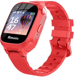 AIMOTO Pro Tempo 4G Детские умные часы (красные)