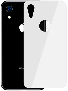 Защитное стекло Baseus Full Coverage Tempered Glass Rear Protector (SGAPIPH61-BM02) для iPhone XR (White)