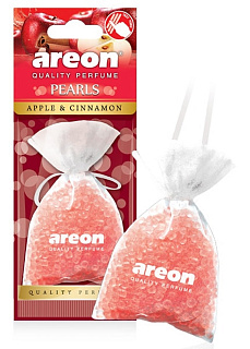 Автомобильный ароматизатор AREON PEARLS Яблоко и корица