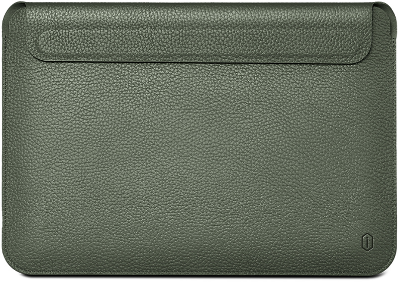 фото Чехол Wiwu Genuine Leather для MacBook Pro 13/Air 13 2018-2020 (Green)