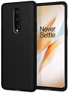 Чехол Spigen Liquid Air (ACS00827) для OnePlus 8 (Black)