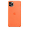 Силиконовый чехол для iPhone 11 Pro Max цвета оранжевый витамин