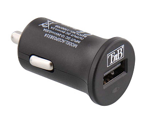 Универсальное автомобильное зарядное USB устройство T'nb ACGP038314