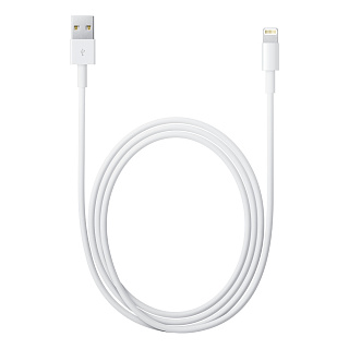 Кабель для iPod, iPhone, iPad Apple Lightning to USB Cable MD818Z/MA (White)