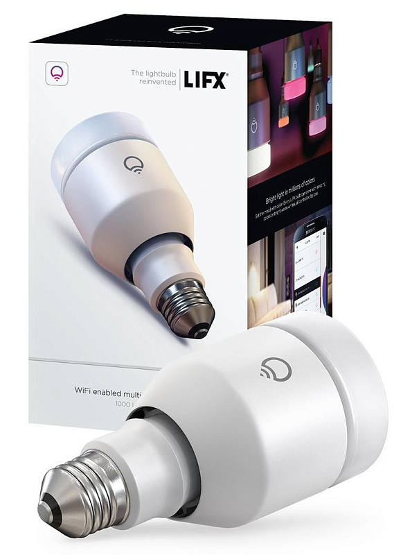 фото Умная светодиодная лампа LIFX Smart Light Bulb (LHA19E27UC10) E27