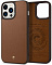 Чехол Spigen Cyrill Leather Brick (ACS03173) для iPhone 13 Pro Max (Saddle Brown)