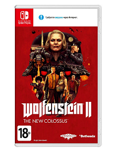 Игра Nintendo Switch на картридже Wolfenstein II: The New Colossus / HAC WOLFENSTEIN 2 RU