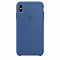 Силиконовый чехол Apple Silicone Case для iPhone XS Max, цвет (Delft Blue) голландский синий
Apple iPhone XS Max Silicone Case - Delft Blue