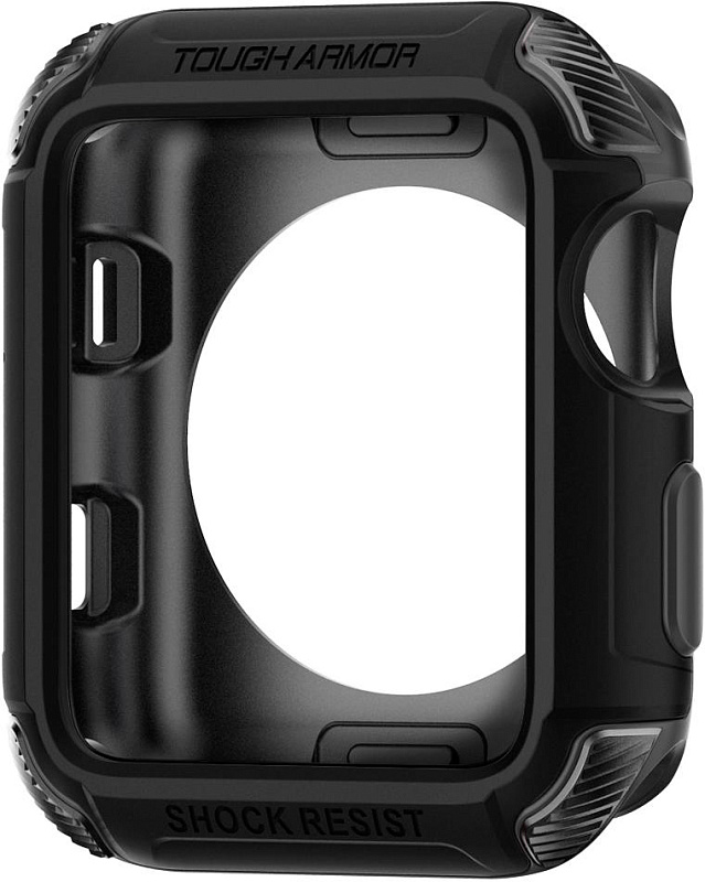 фото Чехол Spigen Tough Armor 2,black - A. Watch 3/2/1 42mm
