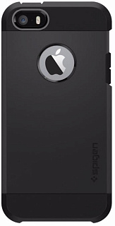 Чехол Spigen для iPhone 5/5s/SE Tough Armor 041CS20189. Black