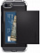 Spigen Crystal Wallet (042CS20981) - чехол-визитница для iPhone 7/8/SE (2020) (Black)