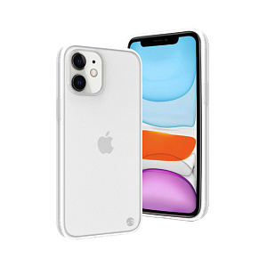 Чехол SwitchEasy Nude для iPhone 12 Mini (5.4") белый