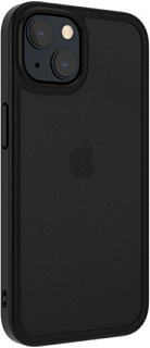Чехол-накладка SwitchEasy Aero+ на заднюю сторону iPhone 13 (6.1&quot;). Материал изделия: 70% поликарбонат, 30% ТПУ. Размер изделия: 153*78*12 мм. Цвет: черный