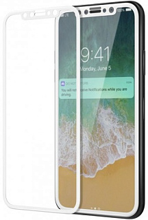 Защитное стекло Onext (41391_1) для телефона Apple iPhone X 3D (White)