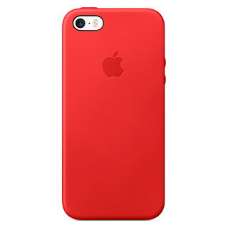 Apple iPhone SE Leather Case  - (PRODUCT)RED