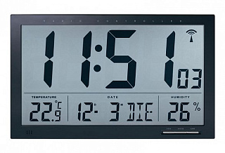 Цифровые часы с термометром  TFA 60.4510.01